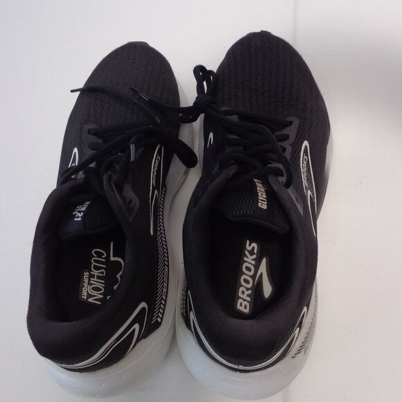 Brooks Glycerin GTS 21 Black‎ Sneaker Running Shoes 1204091D090* Womens Size 9 W - Picture 5 of 7